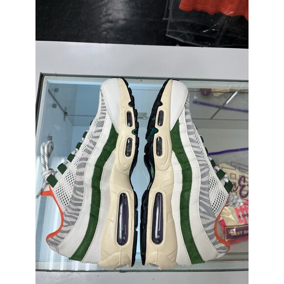 Nike Air Max 95 Era Safari Green Shoes CZ9273-100 Men’s Size 9 Pre-owned Mint main image 11